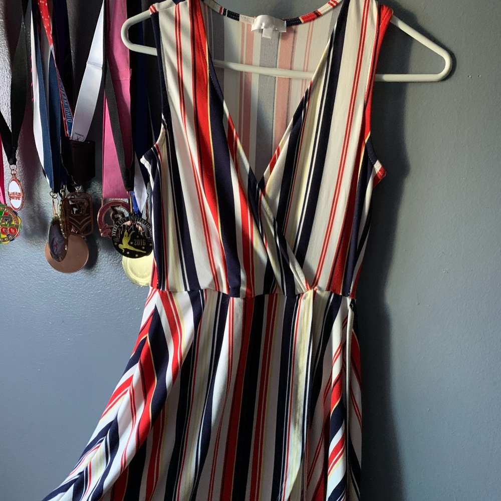 colorful flowy dress